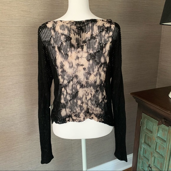 Young Fabulous and Broke tie-dye open knit sweater - Picture 2 of 6